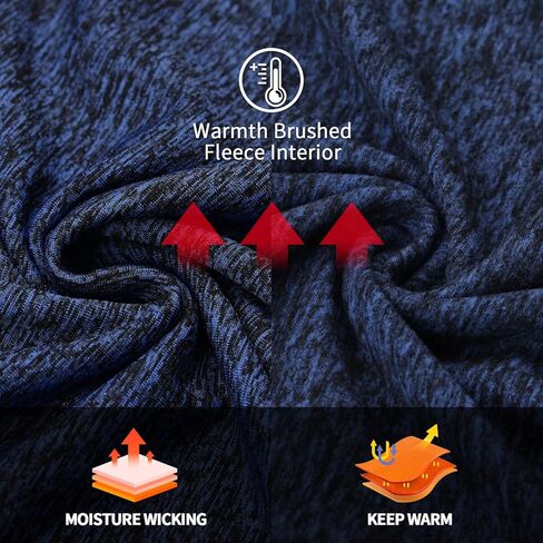 Soneven Women's Long Sleeve Thermal Running Shirts Compression Workout Tops Cross Hem Athletic Yoga Shirts with Thumbholes in Kuwait