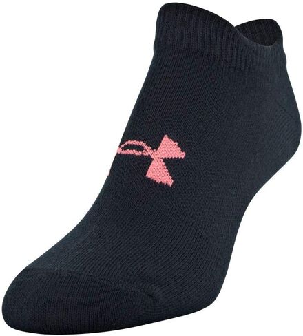 Under Armour Women's Essential 2.0 Lightweight No Show Socks, 6-Pairs , Black Assorted , Medium in Kuwait