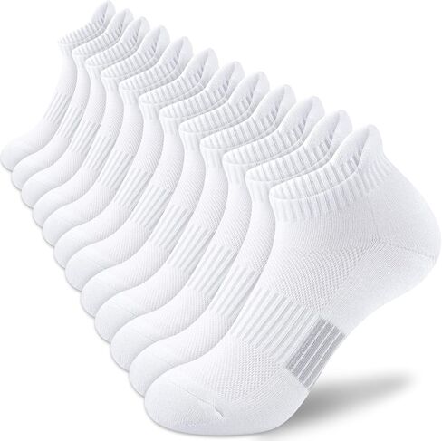 جوارب Amutost Ankle Socks النسائية الرياضية المريحة للجري بدون جوارب مبطنة 3-6 أزواج in Kuwait