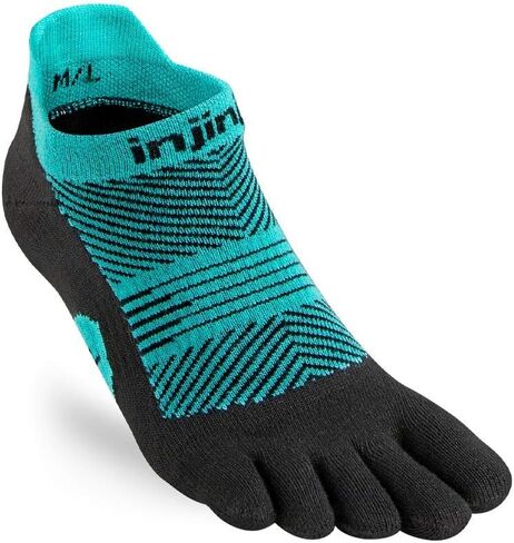 Injinji Women's Run Lightweight No-Show Toe Socks in Saudi Arabia