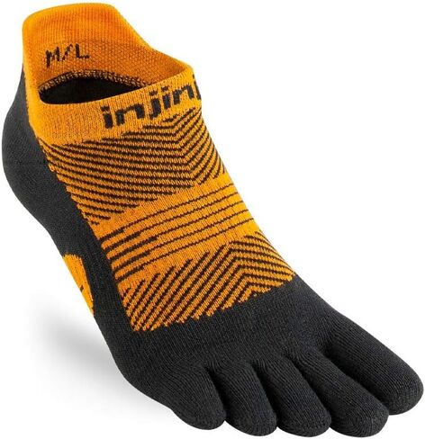 Injinji Women's Run Lightweight No-Show Toe Socks in Saudi Arabia