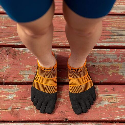 Injinji Women's Run Lightweight No-Show Toe Socks in Saudi Arabia