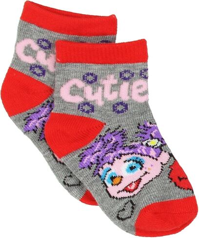 Sesame Street Elmo Abby Toddler Girls 6 pack Quarter Socks in Saudi Arabia