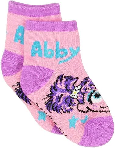 Sesame Street Elmo Abby Toddler Girls 6 pack Quarter Socks in Saudi Arabia