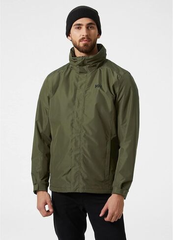 Helly Hansen Men's Waterproof Dubliner Insulated Jacket with Packable Hood for Cold Weather in Kuwait