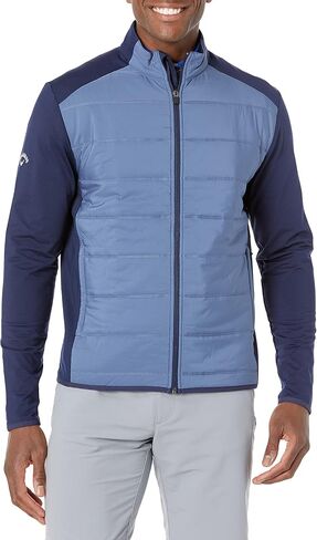 Callaway Men's Basics Long Sleeve Ultrasonic Quilted Full Zip Jacket in Saudi Arabia