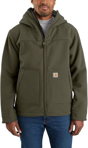 سترة Carhartt الرجالية Super Dux ذات المقاس المريح والمبطنة بقماش الشيربا in Kuwait