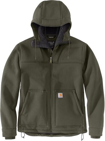 سترة Carhartt الرجالية Super Dux ذات المقاس المريح والمبطنة بقماش الشيربا in Kuwait