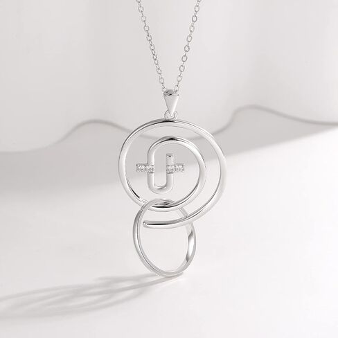 Ring Holder Necklace for Women - 925 Sterling Silver Mountain Dog Music Necklaces Wedding Engagement Rings Holder Jewelry for Wife Ring Keeper Necklace Mothers Day Gift in Kuwait