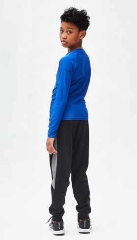 DEVOPS Boys Active Performance Workout Athletic Training Pants [2 Pack] in Kuwait