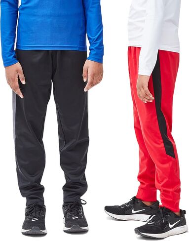 DEVOPS Boys Active Performance Workout Athletic Training Pants [2 Pack] in Kuwait