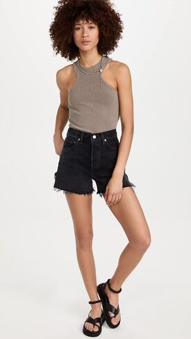 AGOLDE Women's Dee Vintage High Rise Shorts in Saudi Arabia