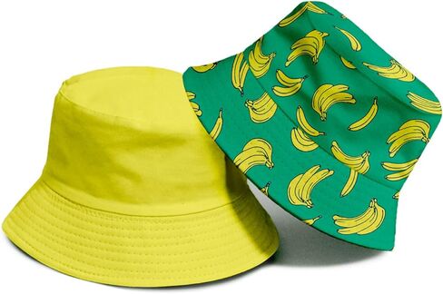 Tipsy Elves Summer Bucket Hats - Reversible Hat with Fun Bright Designs in Kuwait