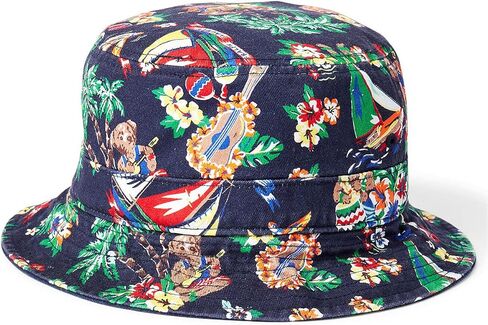 POLO RALPH LAUREN Men's Polo Bear Tropical Bucket Hat in Saudi Arabia
