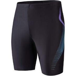 Angel season Swim Jammers for Men Athletic Compression Training Swimsuit Quick Dry Durable Chlorine Resistant Swim Shorts
