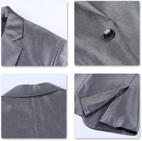 YFFUSHI Mens 2 Piece Suits One Button Formal Slim Fit Solid Color Wedding Tuxedo in Kuwait