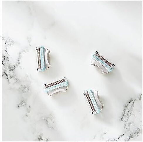 مجموعة الحلاقة جيليت فينوس لشعر وبشرة العانة للنساء، 1 مقبض فينوس، 2 شفرات حلاقة بديلة، منظف 2 في 1 وجل حلاقة للنساء 190 مل، مصل مهدئ يومي للعناية الحميمة 50 مل in Kuwait