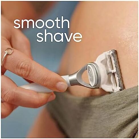 مجموعة الحلاقة جيليت فينوس لشعر وبشرة العانة للنساء، 1 مقبض فينوس، 2 شفرات حلاقة بديلة، منظف 2 في 1 وجل حلاقة للنساء 190 مل، مصل مهدئ يومي للعناية الحميمة 50 مل in Kuwait