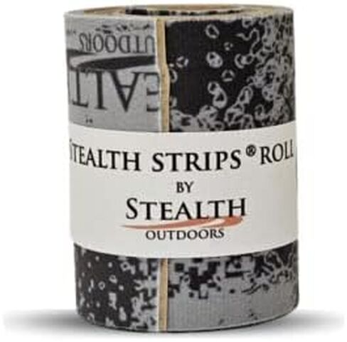 Stealth Strips® Strata Camo Silencing Tape | Self Adhesive Silencing Fabric | Great for Quieting All of Your Metal Hunting Gear and Accessories | (2.125" X 60" Roll) (Strata Camo, 2.125" Wide) in Saudi Arabia