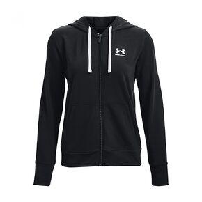 سترة بغطاء للرأس Rival Terry للسيدات من Under Armour