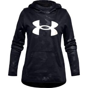 Under Armour Girls Fleece Big Logo Printed Hoodie