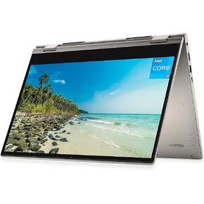 2021 Latest Dell Inspiron 14 5406 2 in 1 Laptop 14" HD Touchscreen 11th Gen Intel Core i3-1115G4 Processor 4GB RAM 128GB SSD Webcam HDMI FP Reader Backlit Keyboard Windows 10 S Dune in Kuwait