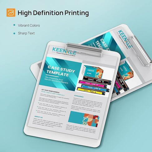 972X 972A KEENKLE خرطوشة حبر بديلة معاد تصنيعها لـ HP 972X 972A 972 | تعمل مع طابعات PageWide Pro 477dw 577dw 452dn 452dw 477dn 552dw 577z 552dn (أسود، سماوي، أرجواني، أصفر) in Saudi Arabia