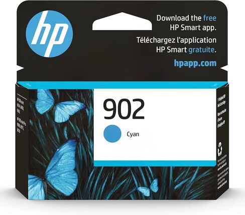 HP 902 أزرق سماوي بخرطوشة حبر الأصلية (t6l86an) in Kuwait