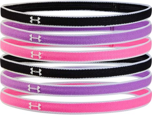 Under Armour Women's Mini Athletic Headbands, 6-Pack in Saudi Arabia