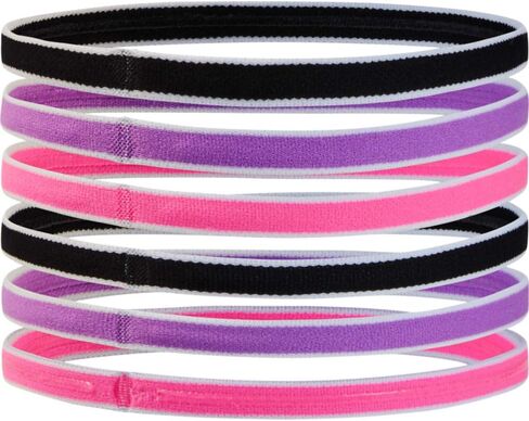 Under Armour Women's Mini Athletic Headbands, 6-Pack in Saudi Arabia