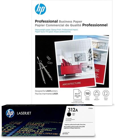خرطوشة الحبر الأسود الأصلية HP 312A | يعمل مع سلسلة HP Color LaserJet Pro MFP M476 | سي اف 380 ايه in Kuwait