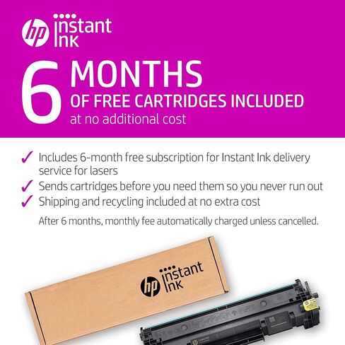 طابعة HP LaserJet M209dwe اللاسلكية بالأبيض والأسود مع HP+ وخراطيش مجانية لمدة 6 أشهر (6GW62E) in Kuwait