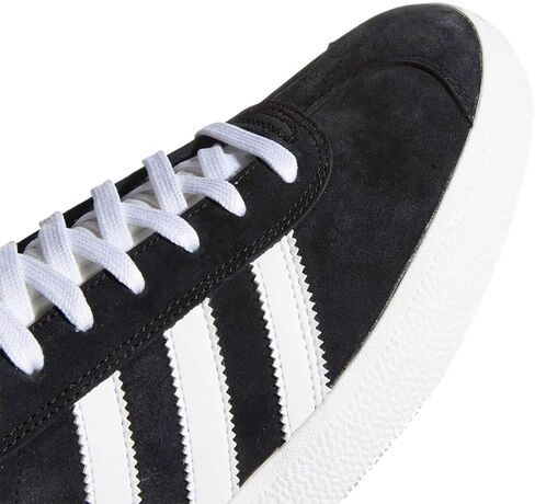 adidas Gazelle Adv Shoe - Men's Core Black/FTWR White/Gold Metallic, 13.0 in Kuwait
