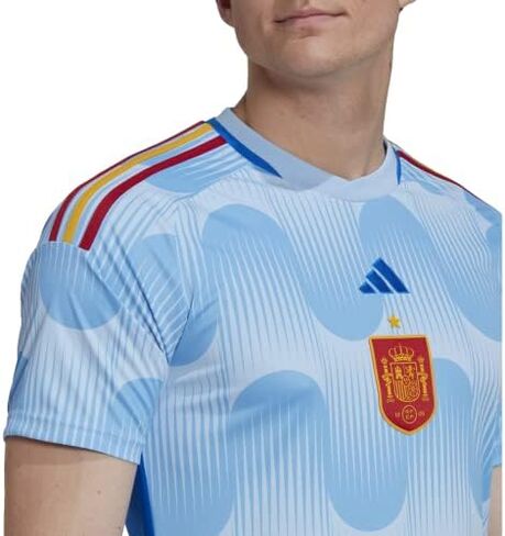 adidas Men's Soccer Spain 2022 Away Jersey in Saudi Arabia
