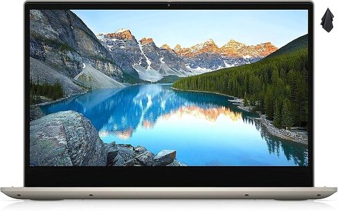 2021 Latest Dell Inspiron 14 5406 2 in 1 Laptop 14" HD Touchscreen 11th Gen Intel Core i3-1115G4 Processor 4GB RAM 128GB SSD Webcam HDMI FP Reader Backlit Keyboard Windows 10 S Dune in Saudi Arabia
