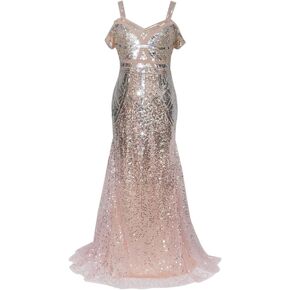 FAIRY COUPLE Women‘s Maxi Dress Evening Formal Long Dress