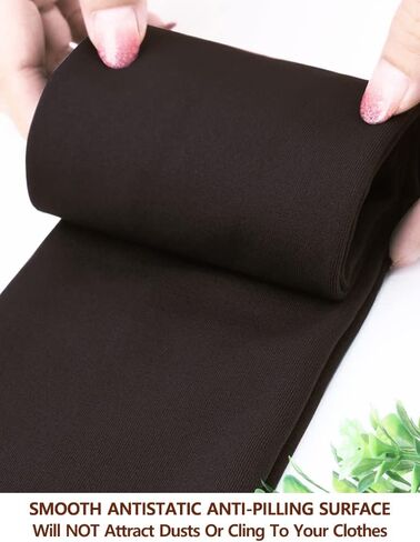 VERO MONTE Womens Opaque Fleece Lined Tights Colorful Warm Winter Thermal Tights in Saudi Arabia