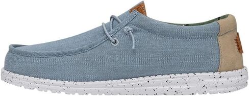 Hey Dude Men's Wally Canvas | Men's Loafers | Men's Slip On Shoes | Comfortable & Light-Weight in Saudi Arabia