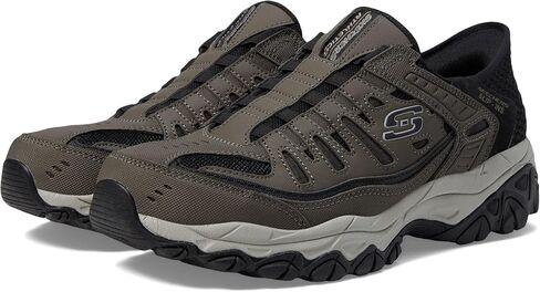 سكيتشرز حذاء ريدج بورن بدون كعب سهل الارتداء بدون استخدام اليدين للرجال من افتر بيرن ام فيت in Saudi Arabia