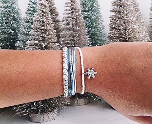 Pura Vida Jewelry Bracelets Muted Bracelet - 100% Waterproof and Handmade w/Coated Charm, Adjustable Band in Saudi Arabia