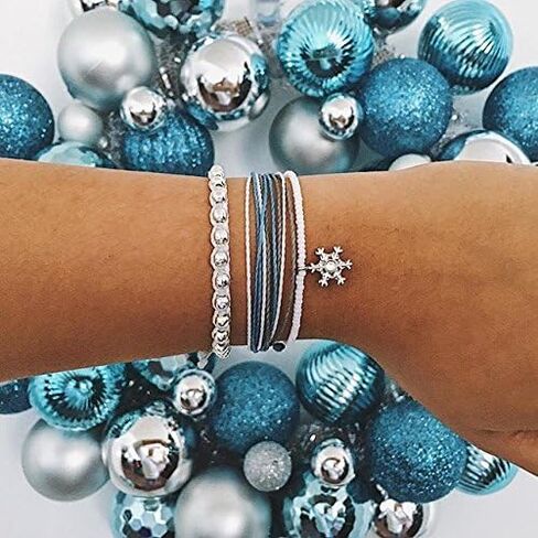 Pura Vida Jewelry Bracelets Muted Bracelet - 100% Waterproof and Handmade w/Coated Charm, Adjustable Band in Saudi Arabia