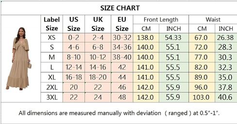 Women's Summer V-Neck, Tiered Silhouette with Flutter Sleeves Maxi Dress for Casual in Kuwait
