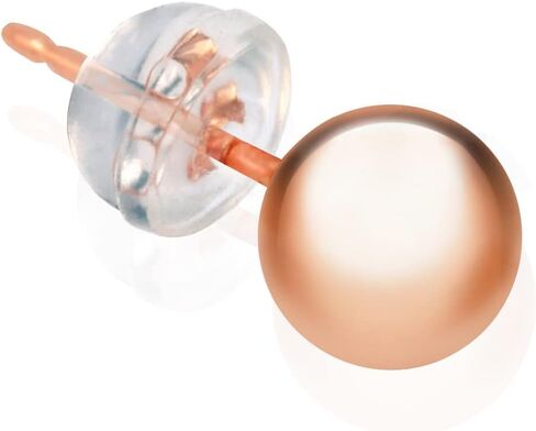 14K Gold Ball Stud Earrings - Assorted Colors, Sizes, Sets and Type of Clasp - Available in 3-Pair, 1-Pair and Singles in Kuwait