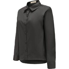SSLR-Oversized-Button Down-Shirts-for-Women-Long Sleeve Dress Shirts High Low Causal in Kuwait