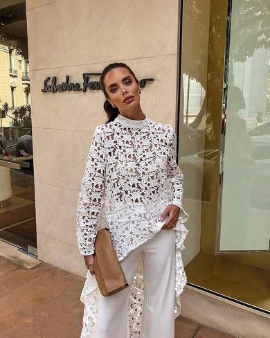 PRETTYGARDEN Women's Long Sleeve Round Neck High Low Asymmetrical Irregular Hem Casual Tops Blouse Shirt Dress in Kuwait