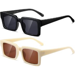 TIANYESY Sunglasses For Women Minimalist Classic Design Fashion UV400 Square Sun Glasses Unisex TY2984
