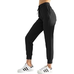 AJISAI Women's Joggers Pants Drawstring Running Sweatpants with Pockets Lounge Wear