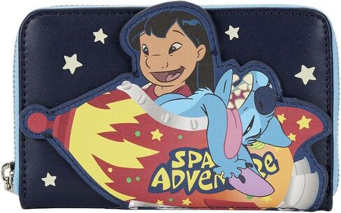 Lilo & Stitch Space Adventure Glow in the Dark Zip Around Wallet in Saudi Arabia