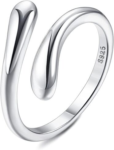 Milacolato 925 Sterling Silver Toe Rings for Women 18K White Gold Plated Arrow Heart Infinity Vintage Celtic Knot Teardrop Daisy Flower Stylish Toe Rings Adjustable Toe Band Rings Summer Beach Foot Jewelry in Kuwait