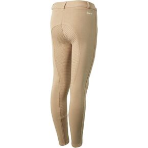 HORZE Active Kids' Unisex Silicone Grip Full Seat Horseback Riding Breeches